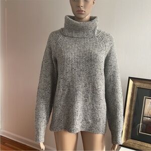 J.Crew Women’s Donegal Lambs Wool Turtleneck Sweater Size S